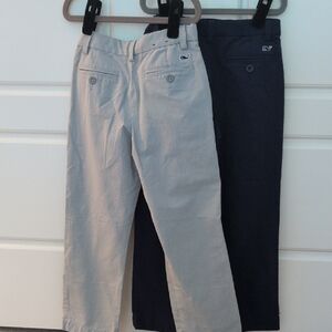 Vineyard Vines Performance Pants - Grey And Navy Pair - Size 7